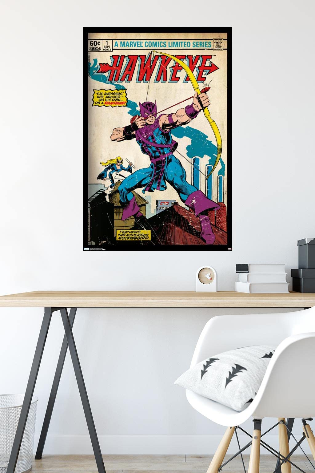 Amazon.co.jp: Trends International マーベル コミック ホークアイ #1