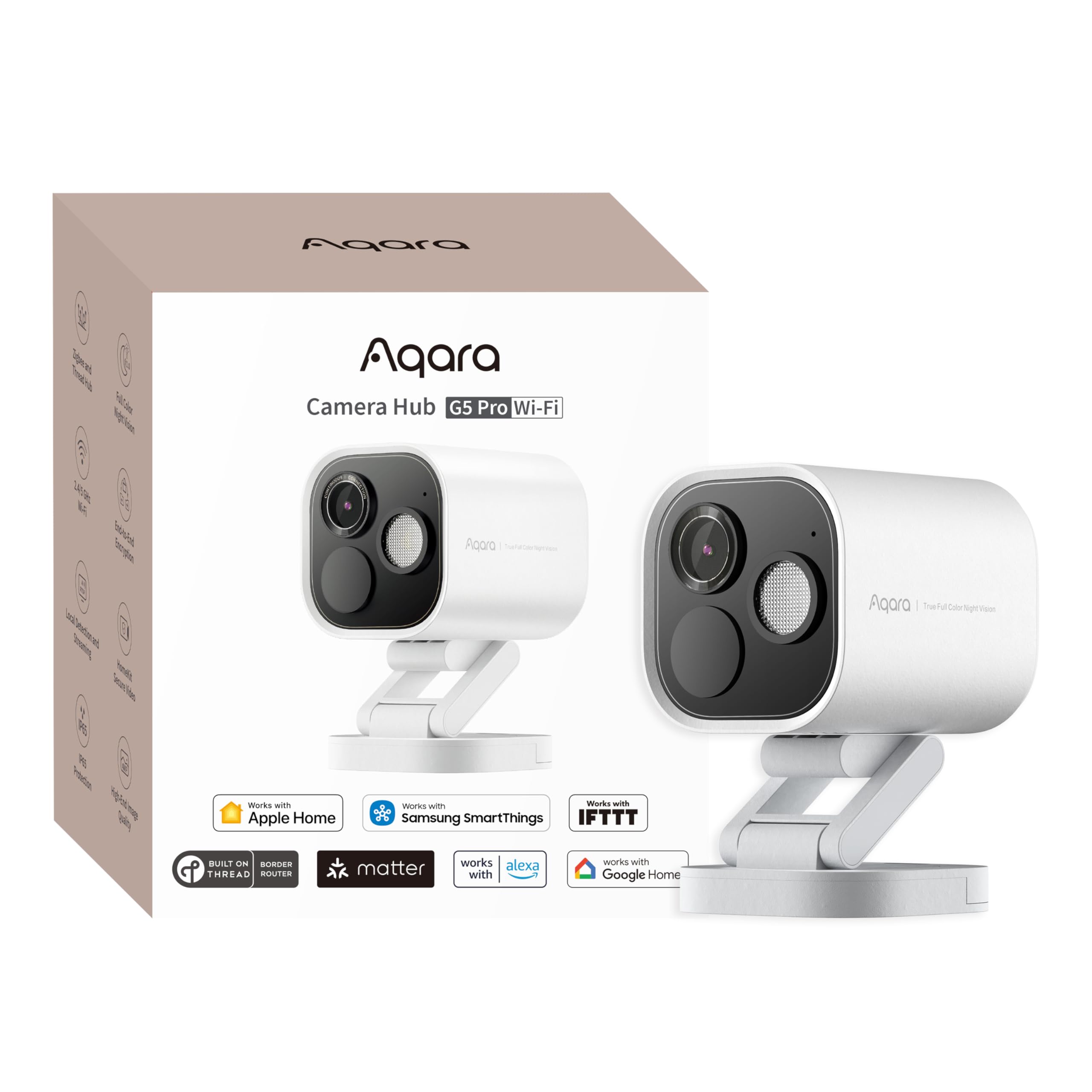 Amazon.com : Aqara 4MP Camera Hub G5 Pro WiFi, True Color Night