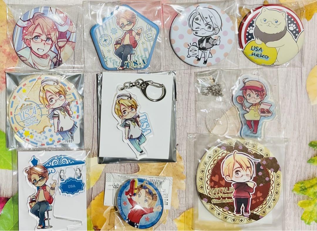 Amazon.co.jp: ヘタリア アメリカ グッズ 20点セット : ホビー