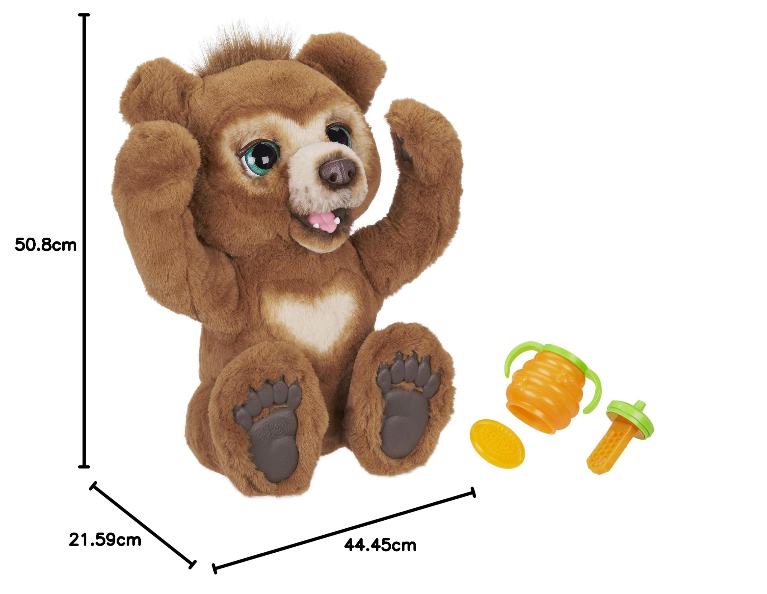 Amazon.co.jp: ファーリアル 遊ぶのだいすき♪ こぐまのカビー 電動