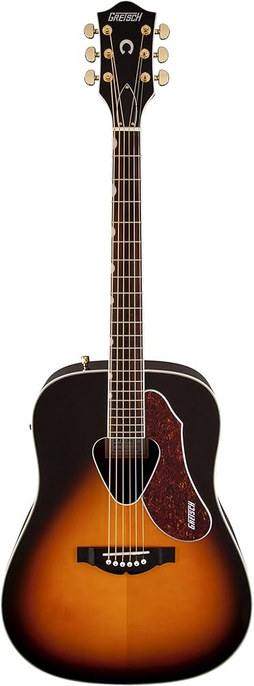 Amazon.com: Gretsch G5024E Rancher Dreadnought - Sunburst