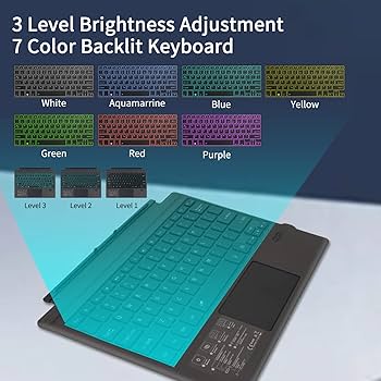 Amazon.com: Surface Pro 7 Wireless Bluetooth Keyboard with