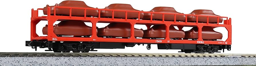 Amazon | KATO Nゲージ ク5000 6両セット 積載用自動車付属 10-1448