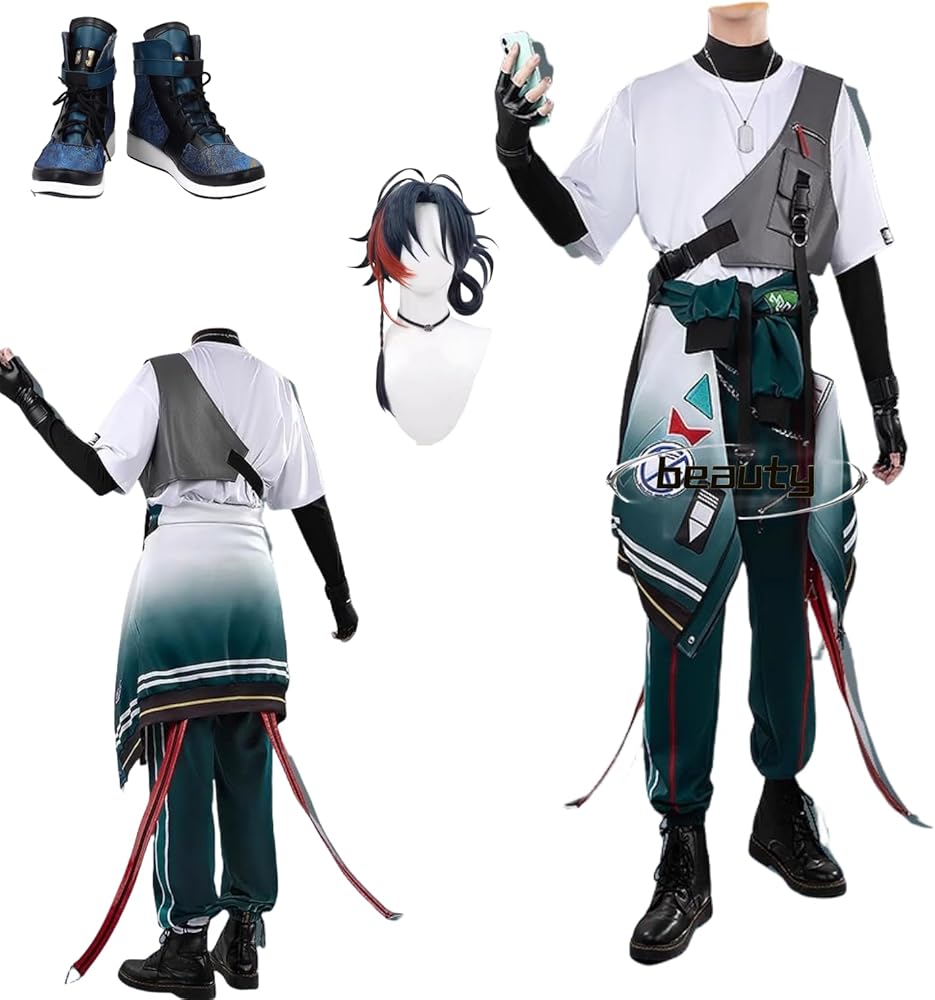 Amazon.co.jp: [Beauty 出品] 小物付き 魁星 新衣装 コスプレ衣装 (靴