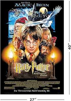 Amazon.co.jp: ハリーポッターと賢者の石 – Framed映画ポスター/印刷