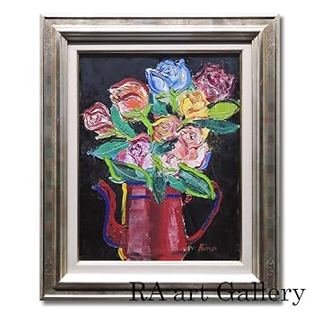 田渕眞兒 油絵 油彩 薔薇シリーズ 花 No.30+s 田渕眞兒 油絵 油彩 薔薇