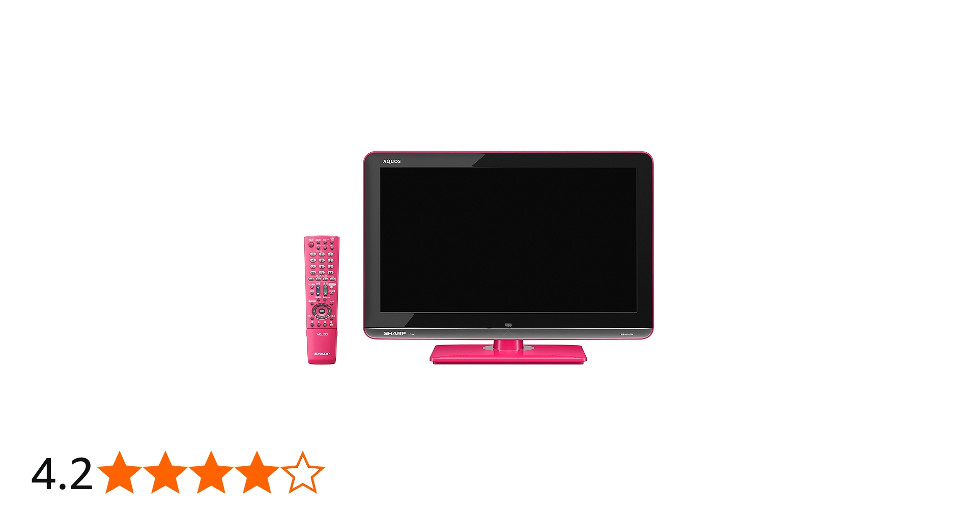 廃盤品·希少色】SHARP AQUOS 液晶テレビ 20インチ ピンク 廃盤品·希少