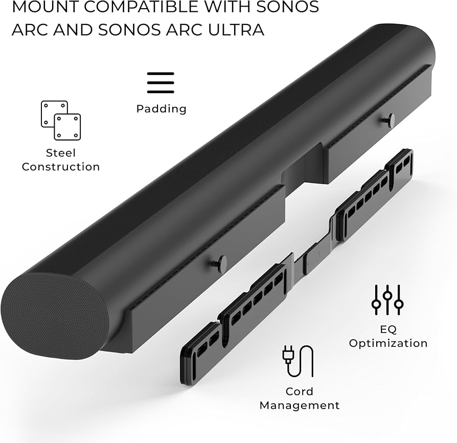 Amazon | HumanCentric 壁マウント Sonos ArcおよびSonos Arcウルトラ