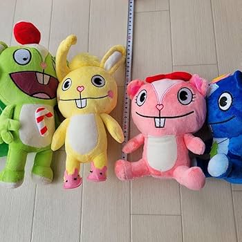 Amazon.co.jp: ハッピーツリーフレンズ ぬいぐるみ セット : おもちゃ
