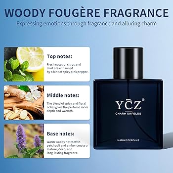 Amazon.com : Ycz Charm Unfolds Marine Perfume for Men, 1.7 oz