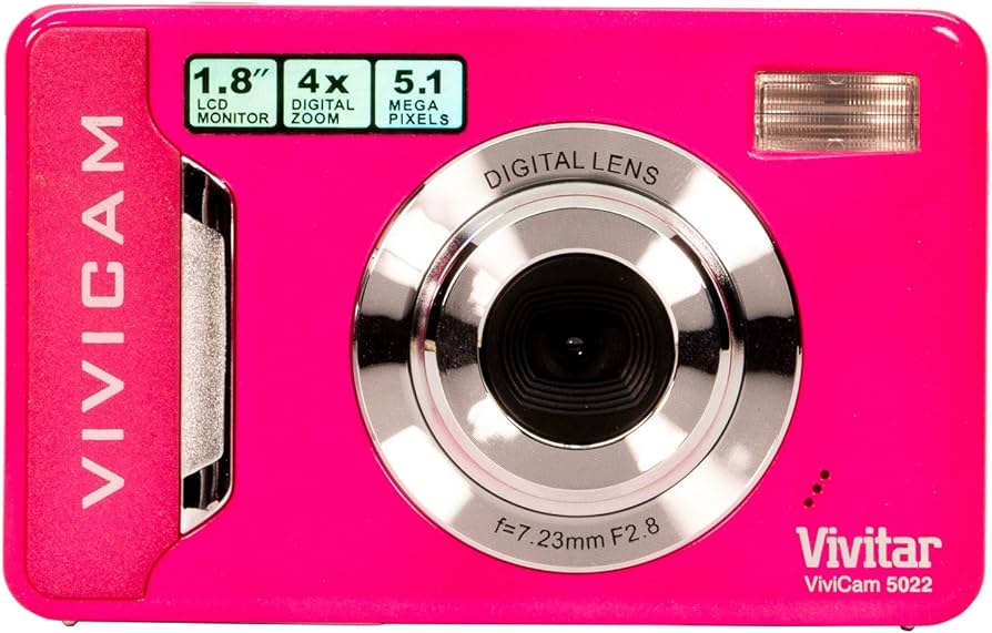 Amazon.com : Vivitar 5.1MP Vivicam Dig Cam 1.8IN Preview Screen