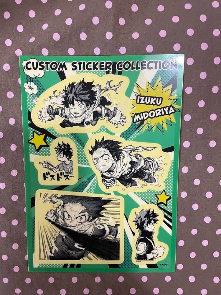 Amazon.co.jp: ヒロアカ 緑谷 出久 デク カスタムステッカー