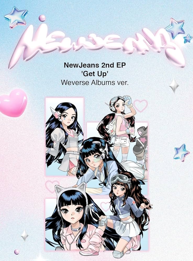Amazon.co.jp: NewJeans 2nd EP 'Get Up' Weverse Albums ver.(韓国盤