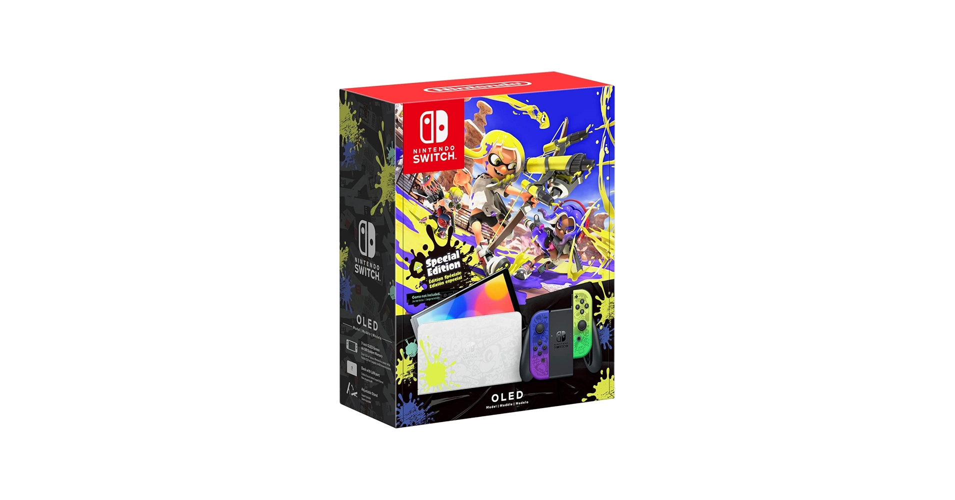 Amazon.com: Nintendo Switch – OLED Model Splatoon 3 Special