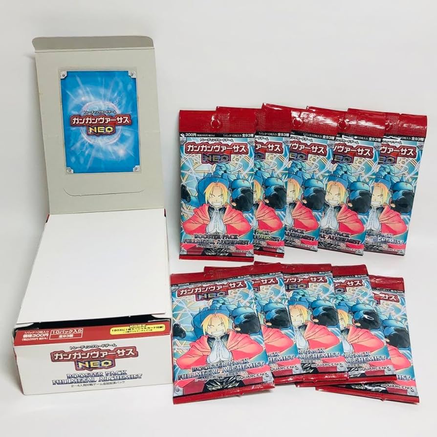 Amazon.co.jp: ガンガンヴァーサス NEO ネオ 鋼の錬金術師 10パック