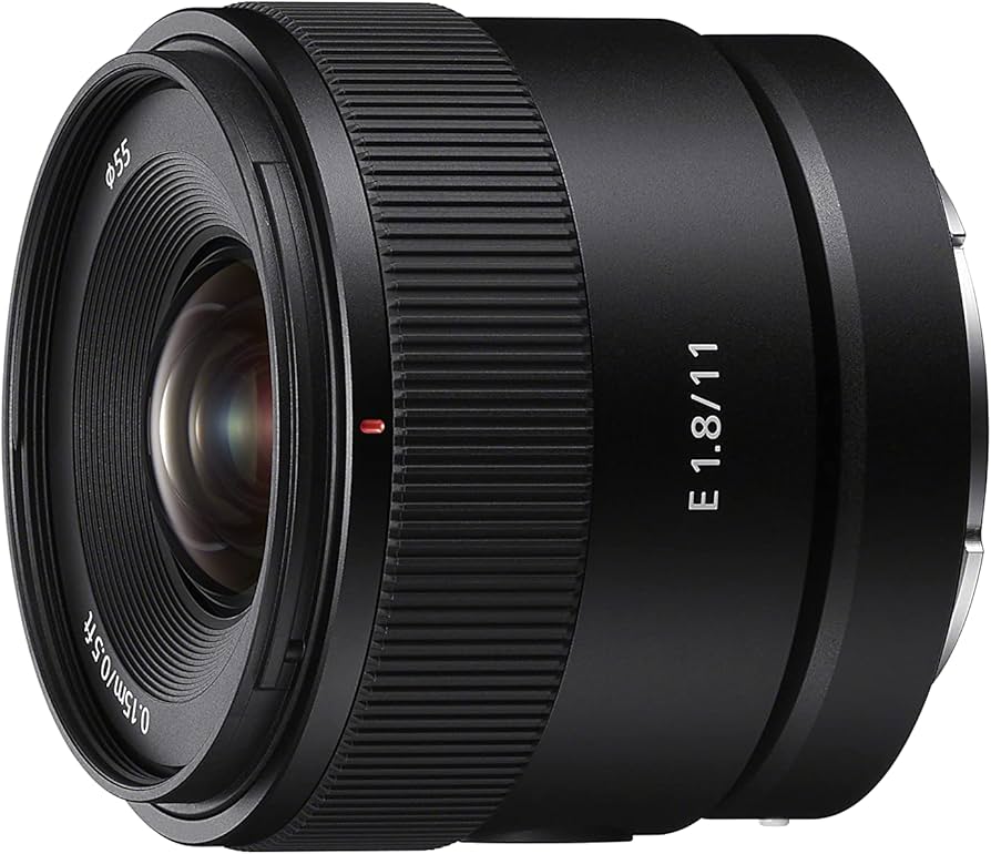 Amazon.com : Sony - E 11mm F1.8 APS-C ultra-wide-angle prime lens