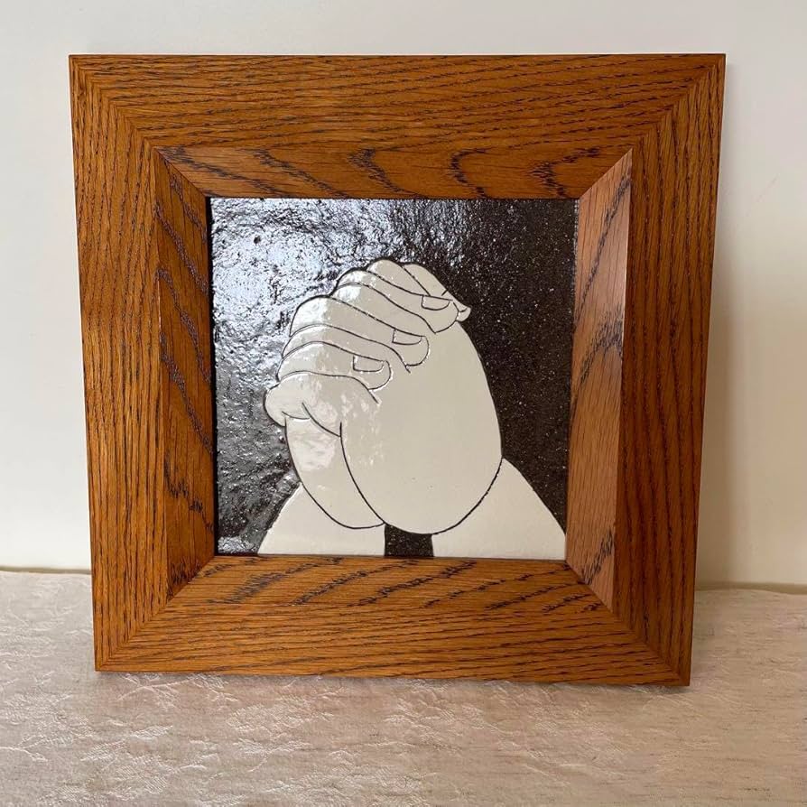 民藝 岩井窯 ガラス絵 1994年 スペインの椅子 共箱 Yahoo!オークション