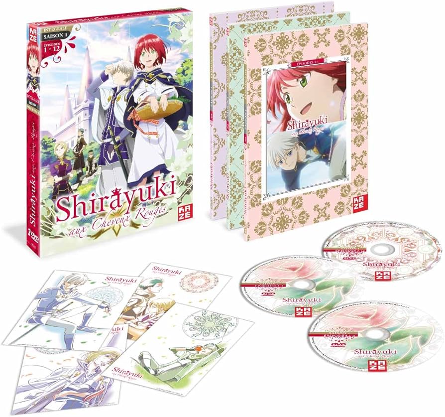 Amazon.co.jp: 赤髪の白雪姫 第1期 コンプリート DVD-BOX (全12話, 288