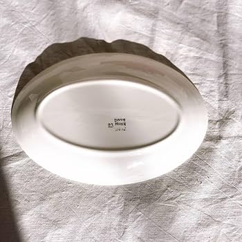 Amazon.co.jp: ディゴワンサルグミンヌ バスク柄ラヴィエ オーバル皿