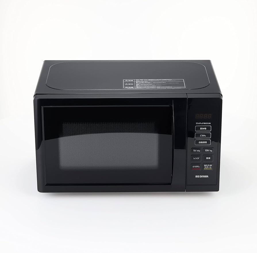 Amazon | アイリスオーヤマ 電子レンジ 17L 単機能 ターンテーブル