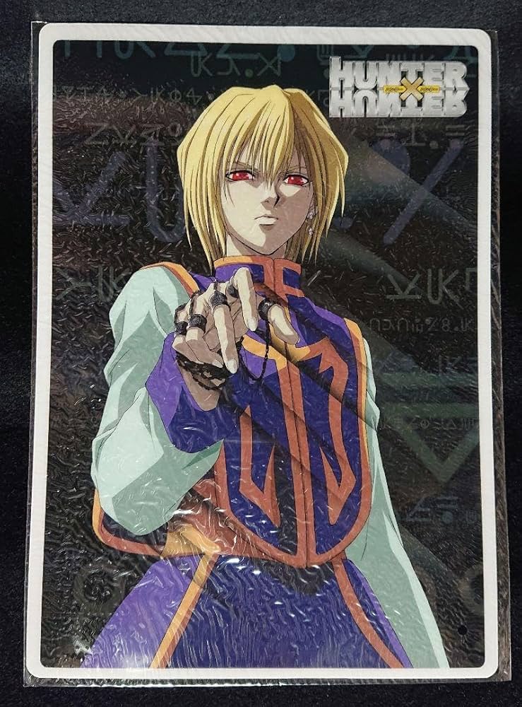 Amazon.co.jp: HUNTER×HUNTER ハンター×ハンター クラピカ 下敷 2枚