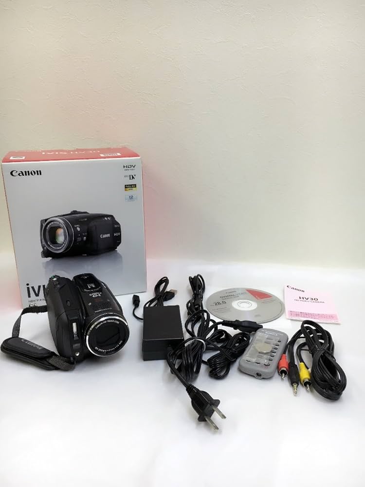 Amazon.co.jp: Canon iVIS HV30 iVIS HV30 Full HD Camcorder