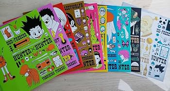 Amazon.co.jp: ハンターハンター 総集編 ブックカバー セット HUNTER