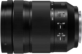 Amazon.com : Panasonic LUMIX S 24-105mm F4 Lens, Full-Frame L