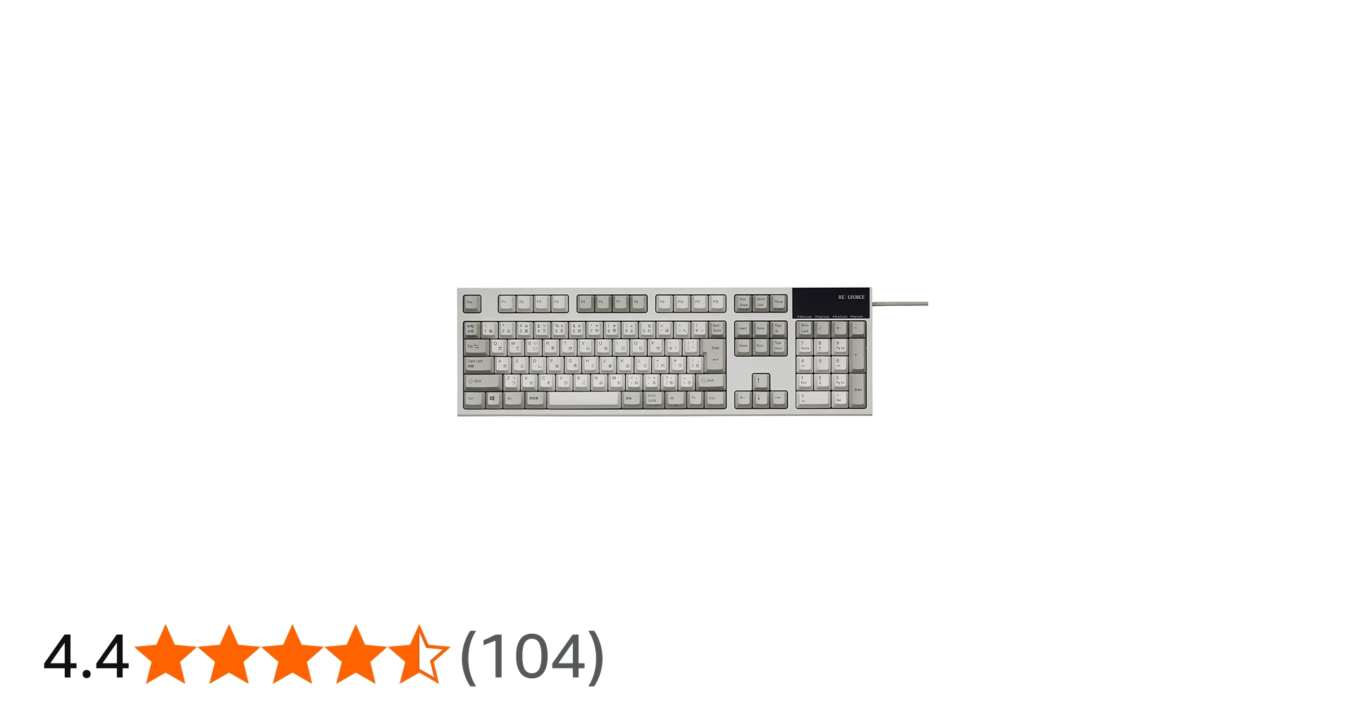Amazon.co.jp: 東プレ REALFORCE R2 日本語108配列 静電容量無接点方式