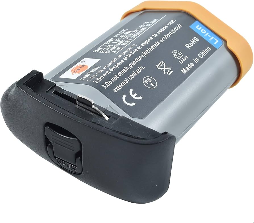 Amazon.com : DSTE Replacement for LP-E4N Li-ion Battery Compatible