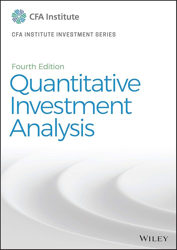 Amazon.com: Quantitative Investment Analysis (CFA Institute