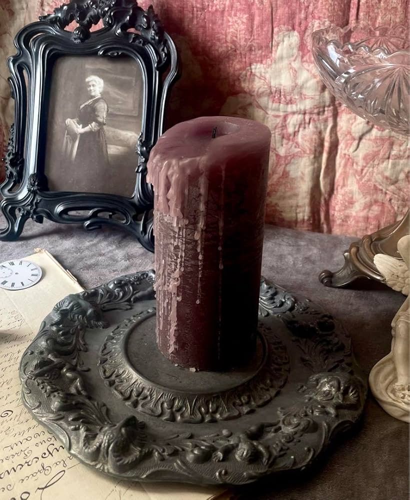 Amazon.co.jp: レア天使と悪魔のピュータープレート レリーフ フランス