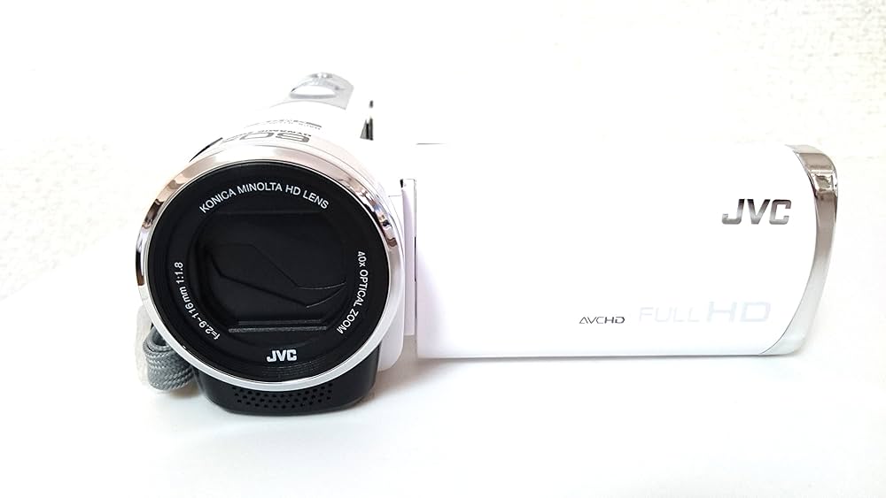 Amazon | JVC ビクター ビデオカメラ Everio エブリオ GZ-HM177-W