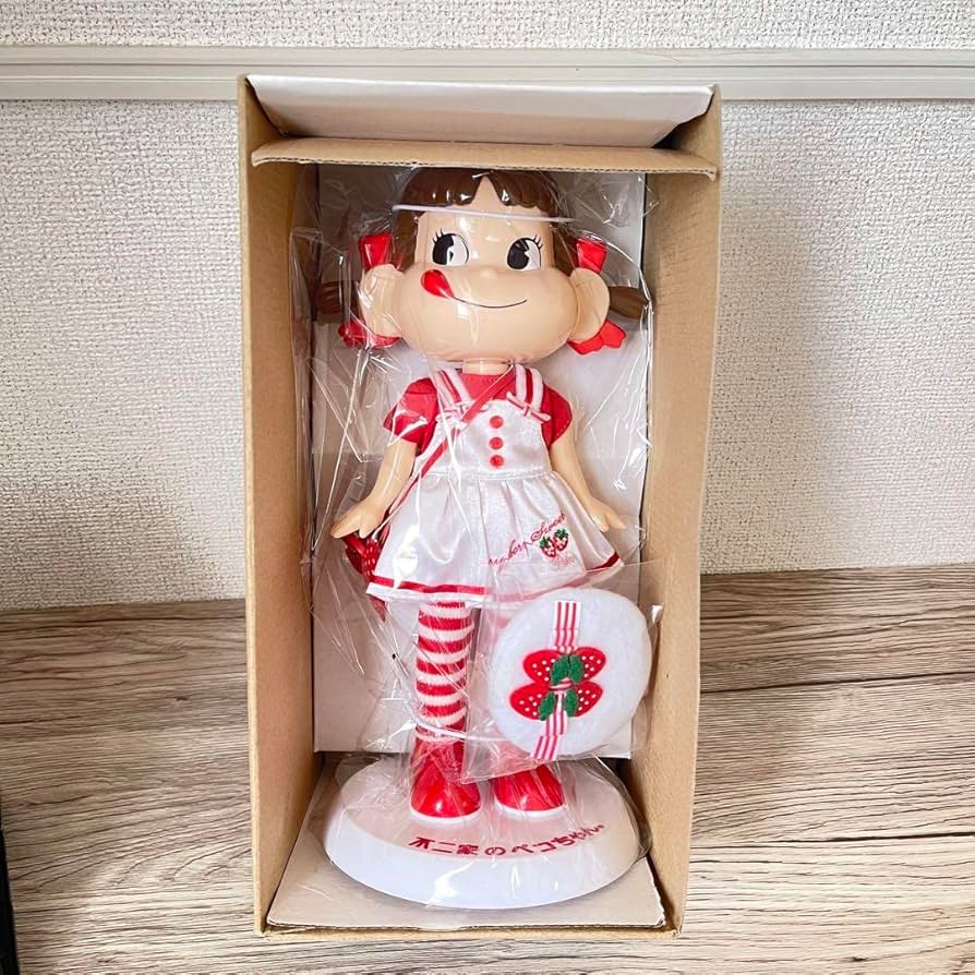 Amazon | 卓上ペコちゃん 苺フェアバージョン 第1弾 不二家 懸賞品