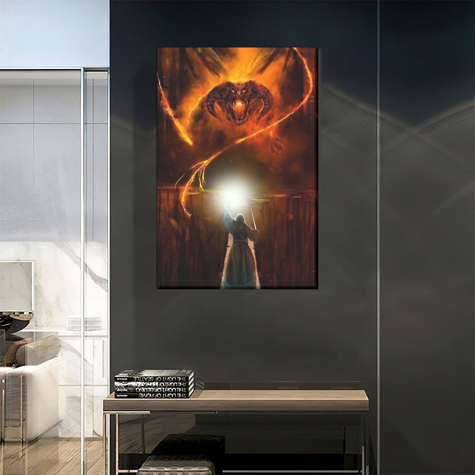 Amazon.co.jp: Hffancy ロード・オブ・ザ・リング ガンダルフ対