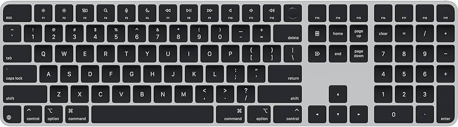 Apple Magic Keyboard with Touch ID and Numeric Keypad for Mac