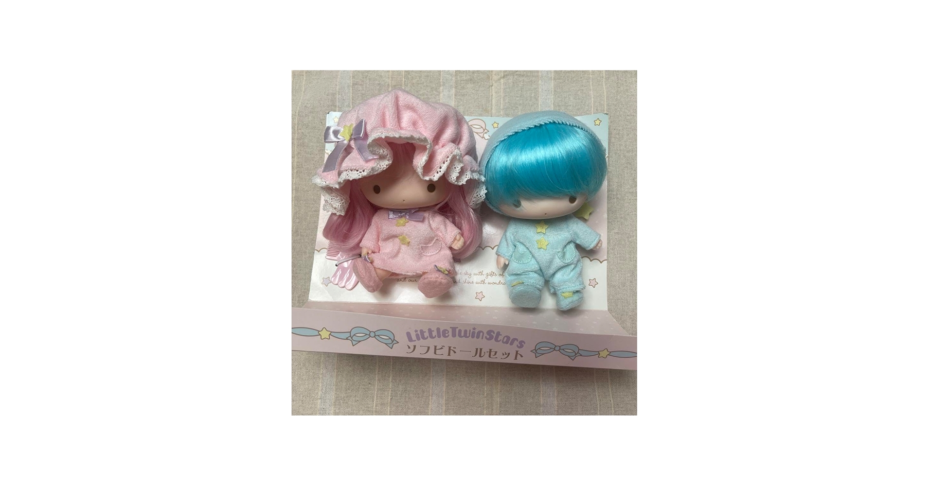 Amazon.co.jp: リトルツインスターズ キキララ ソフビドールセット