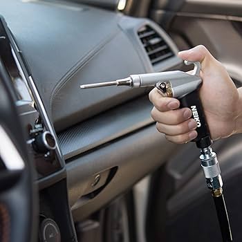 NEIKO 31121A High Flow Air Blow Gun | 3 Pc Pneumatic Air Nozzle