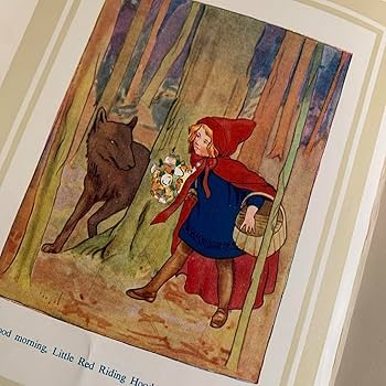 Amazon.co.jp: 美しい挿絵のアンティーク絵本 童話イギリス洋書 古書