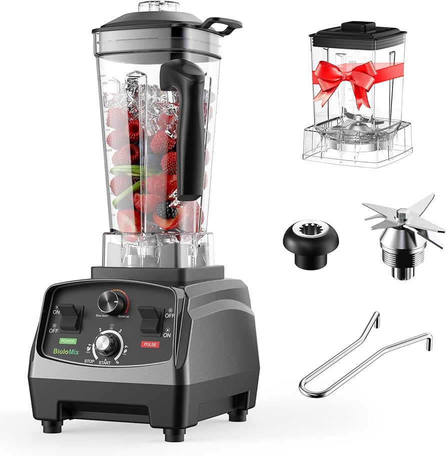 Amazon.com: BioloMix Professional Smoothie Blender - 2200W, 68 Oz