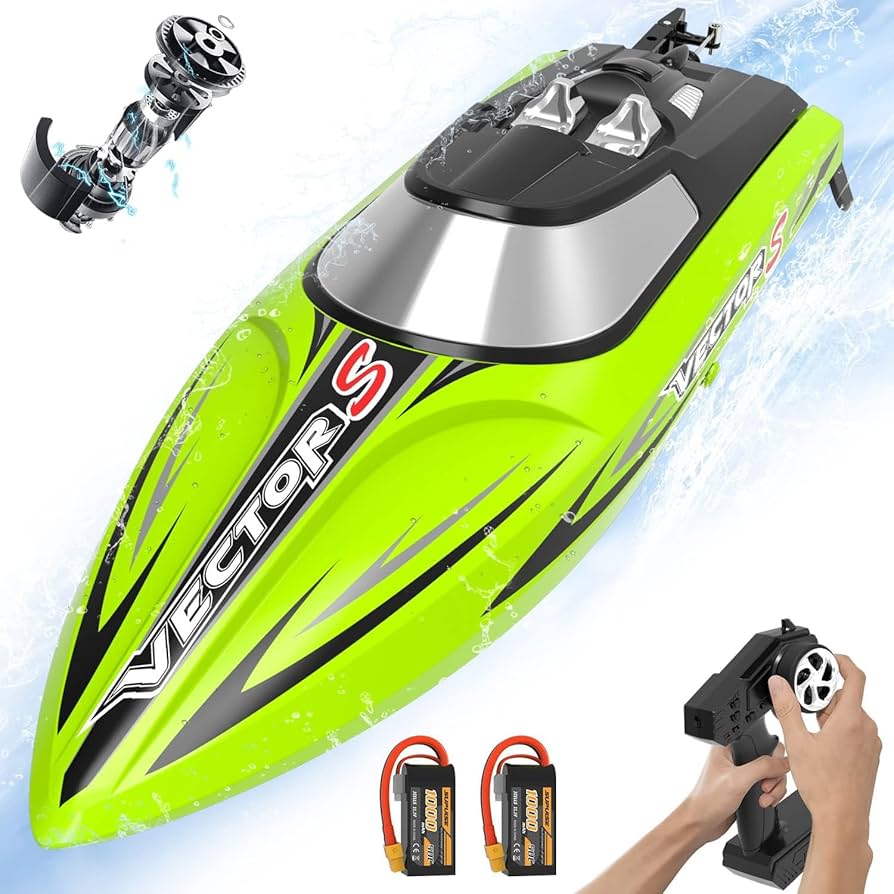 Amazon.co.jp: ブラシレスRCボート、50+KMH 45cmの船体 
