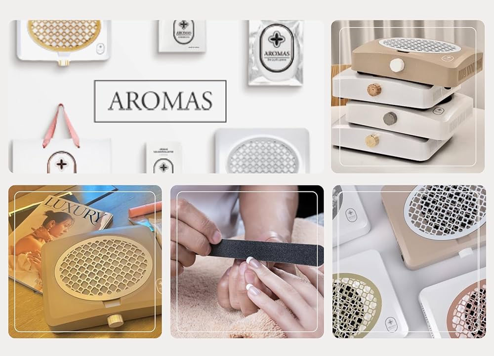 Amazon.co.jp: NEW!静音UP 軽量 AROMAS 3 アロマス ネイルダスト