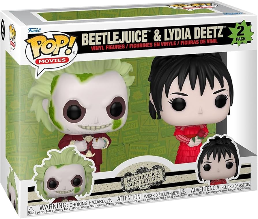 Funko Pop! Movies: Beetlejuice Beetlejuice - Beetlejuice and Lydia