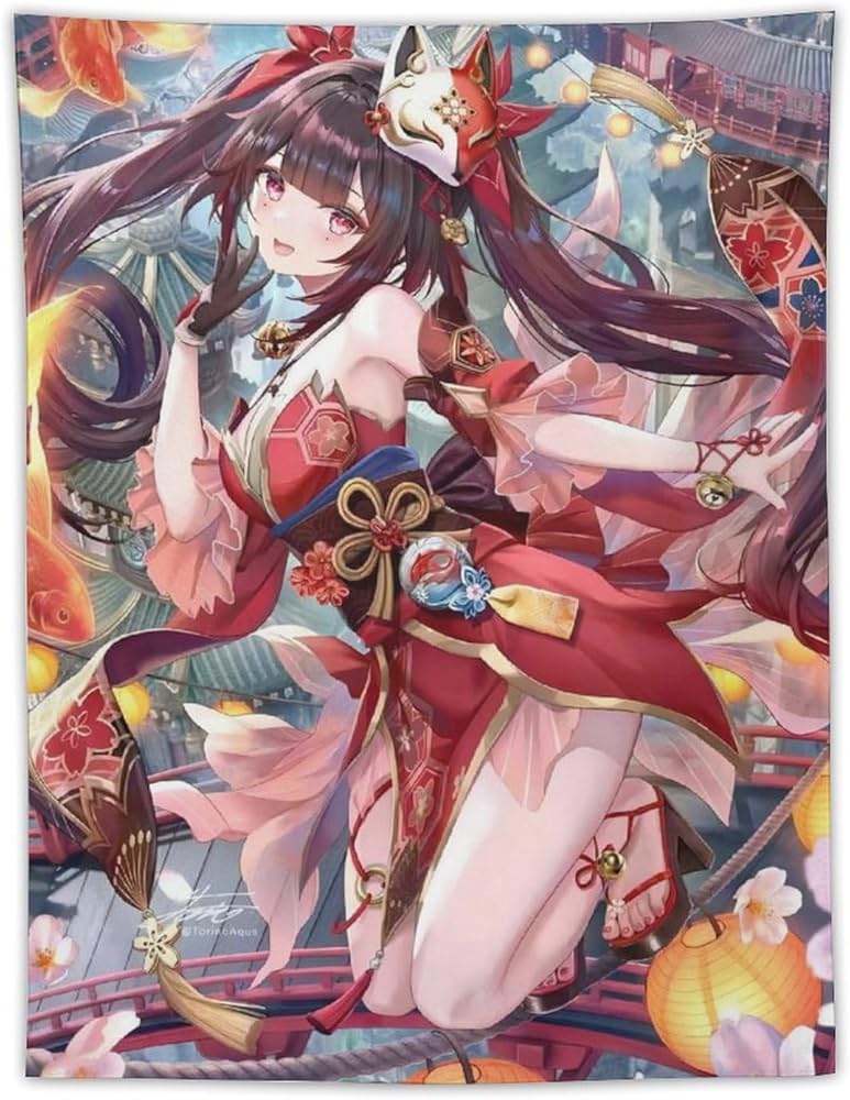 Amazon.co.jp: 崩壊スターレイル 花火 はなび タペストリー 壁掛け