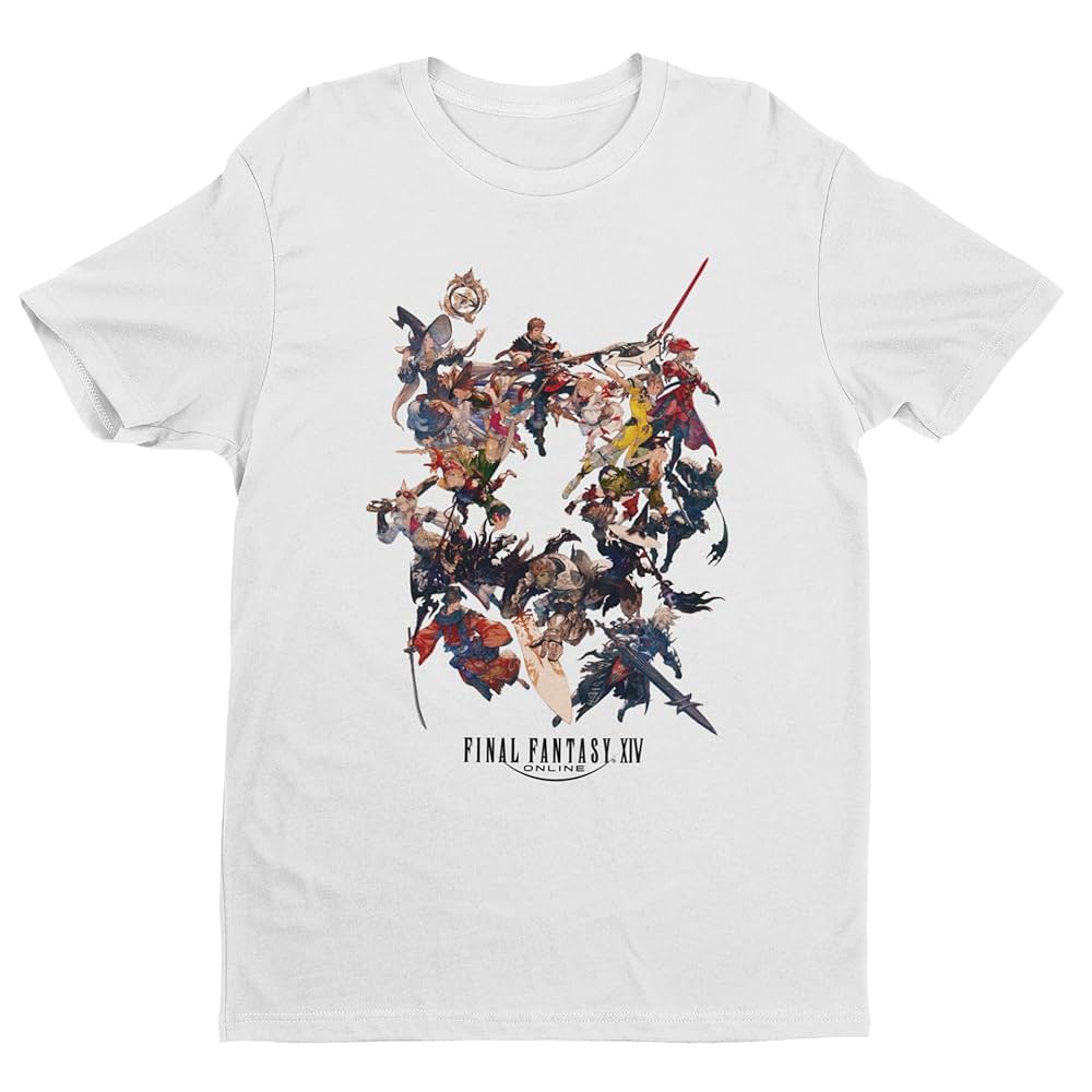 激レア ファイナルファンタジーXIV オフィシャルバンドCREW シャツFF14