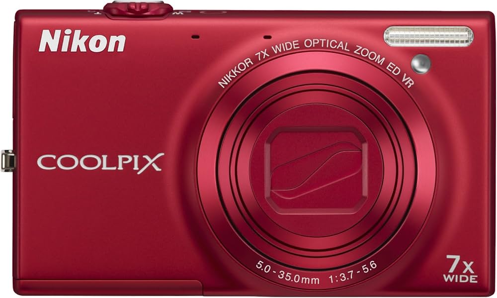 Amazon.co.jp: NikonデジタルカメラCOOLPIX S6100 スーパーレッド