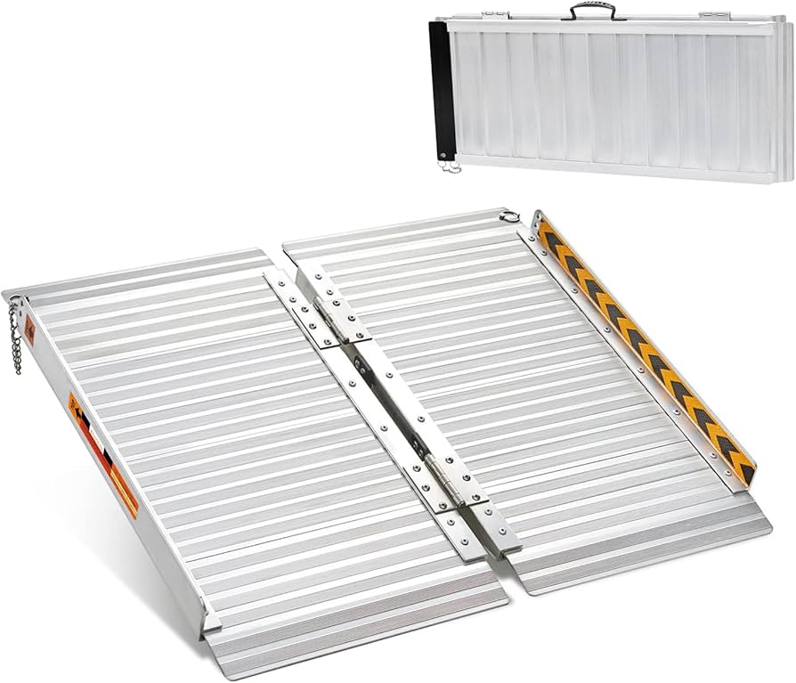 Amazon.co.jp: LEMNISCATE 車椅子用スロープ 長さ61cm 幅72cm 耐荷重