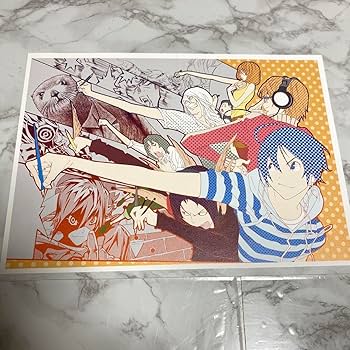 Amazon.co.jp: 大場つぐみ×小畑健カラー複製原稿3枚セット DEATH NOTE