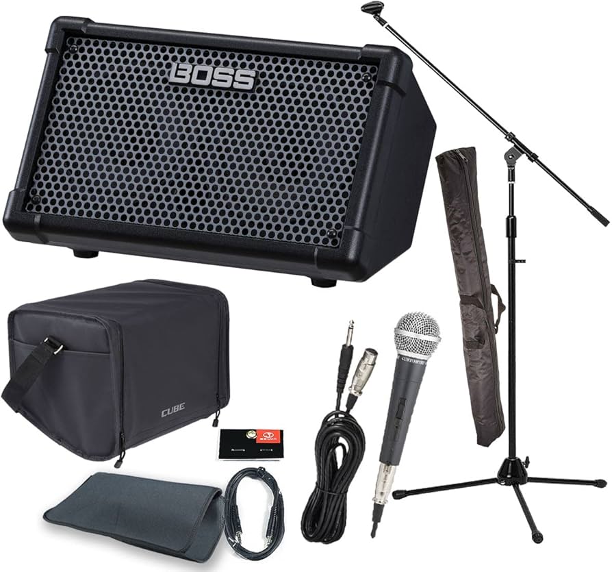 Amazon | 【路上ライブ・ボーカルセット】BOSS / CUBE Street II Black