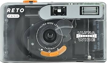 Amazon | RETO PANO 35mmフィルムカメラ - 22mm広角レンズ、パノラマ